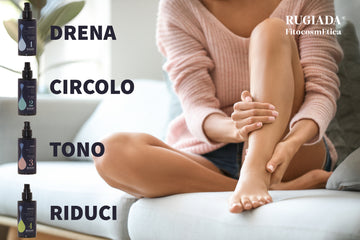 SOS gambe gonfie: i nostri Elisir corpo funzionali