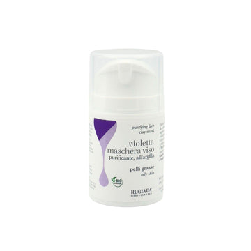 Maschera viso Violetta 50 ml: purifica e riequilibra la pelle
