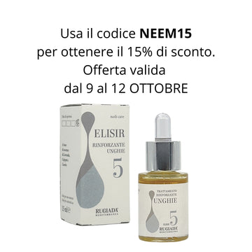 Elisir N. 5 Rinforzante unghie 15 ml: rinforza e rigenera unghie deboli e fragili