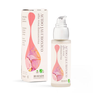 Acido Jaluronico alla Rosa 30 ml: siero a idratazione profonda