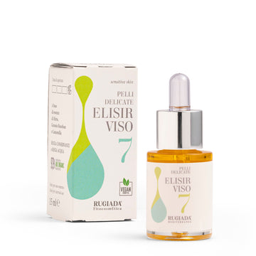 Elisir viso N. 7 15 ml: riduce rossori e rinforza la pelle delicata
