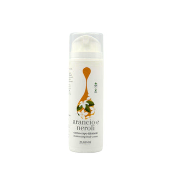 Arancio e Neroli crema corpo  idratante 150 ml - con olio di Riso