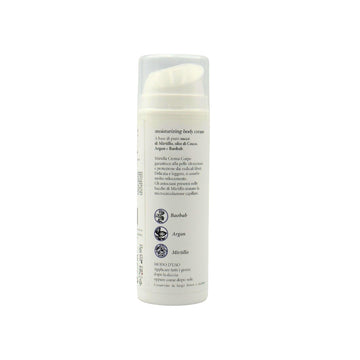 Mirtilla 150 ml: crema idratante con oli di argan e rosa mosqueta
