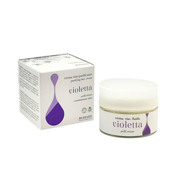 Violetta crema viso: idratazione ed equilibrio per pelli miste