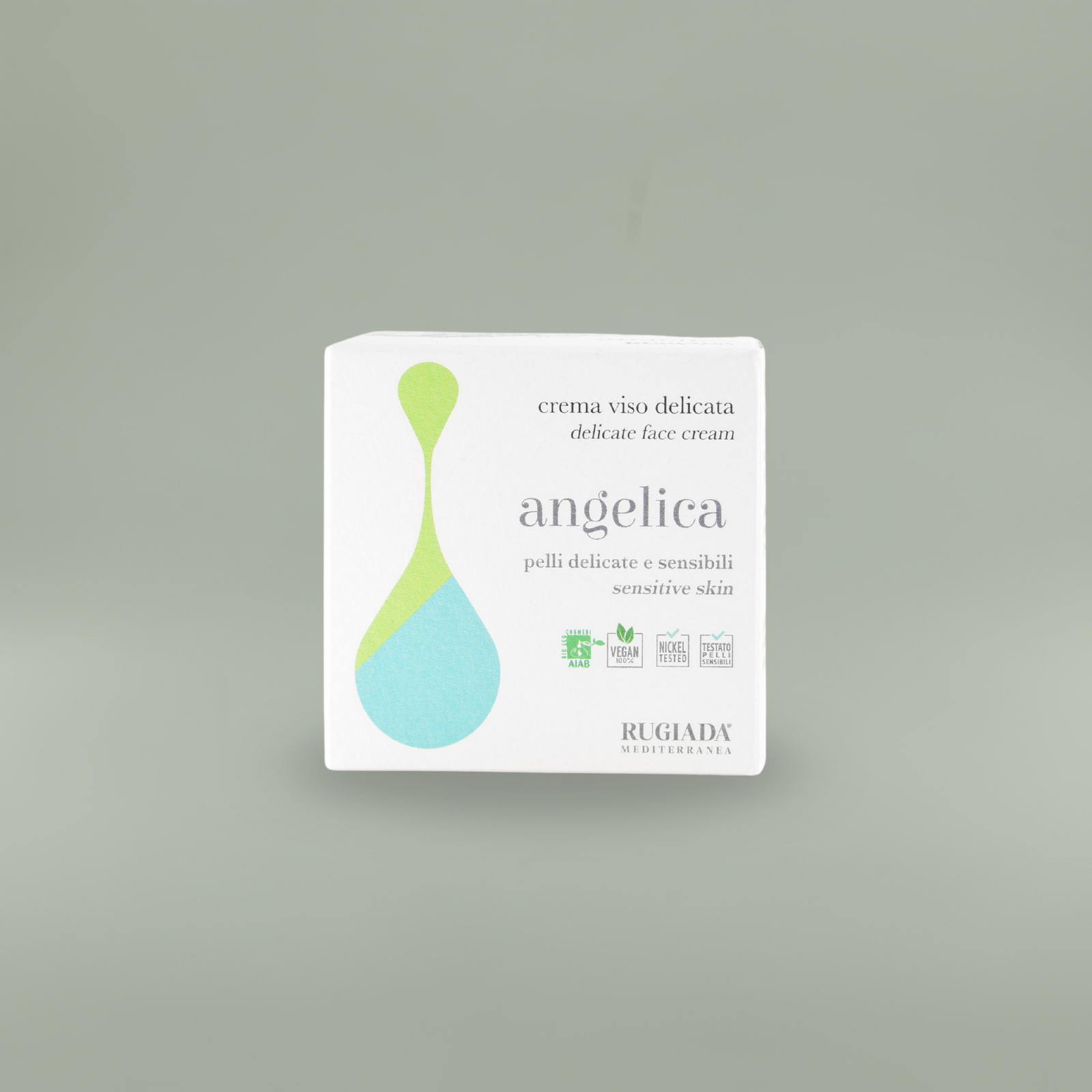 Angelica – Crema viso per pelle sensibile e delicata