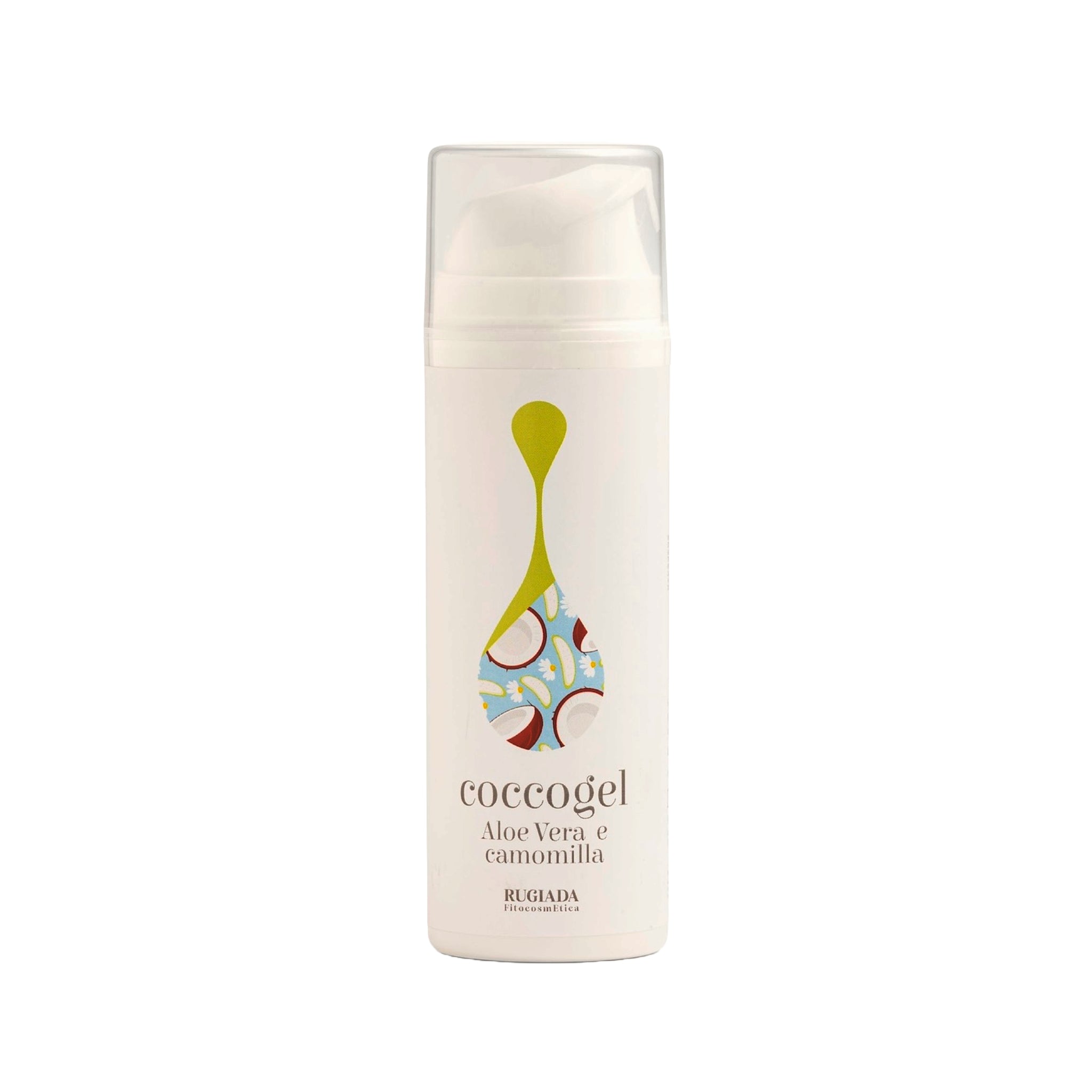 Coccogel Aloe and Chamomile 150 ml - The soothing and emollient multipurpose with coconut oil 