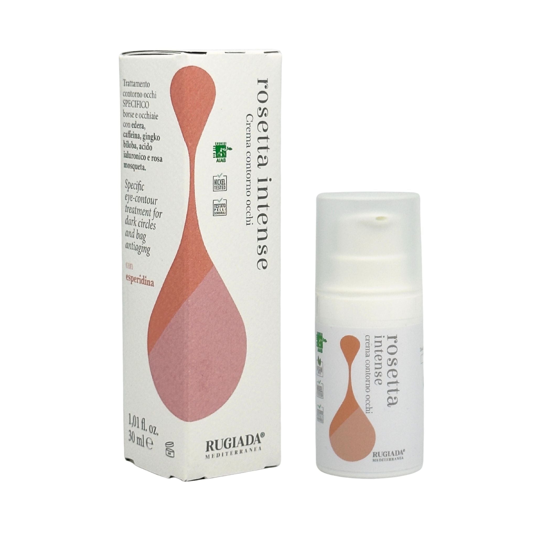 Crema contorno occhi Rosetta Intense 30 ml: contrasta occhiaie e borse