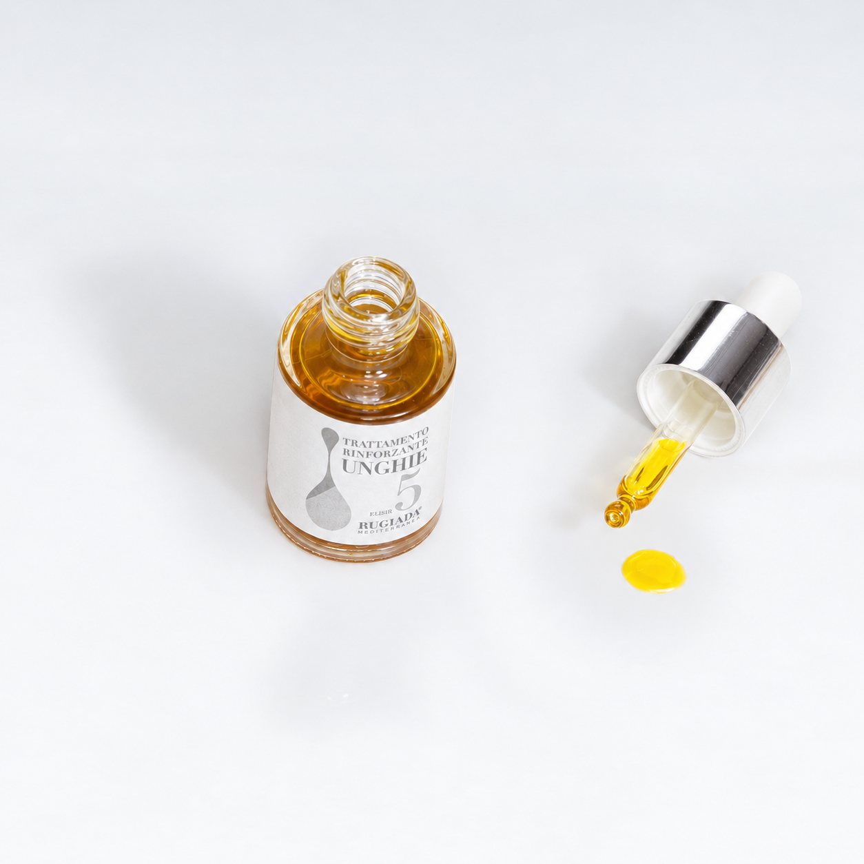 Elisir N. 5 Rinforzante Unghie 15 ml – Trattamento d'urto 100% attivo per unghie fragili e da risanare
