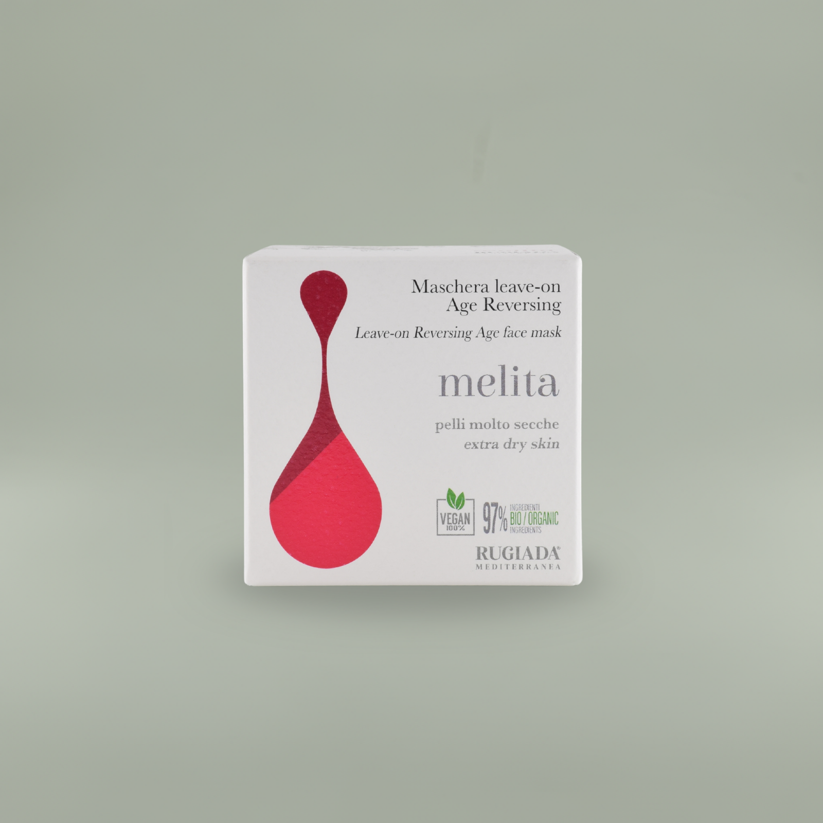 Melita maschera viso leave on Age reversing: nutrizione intensa e rigenerante