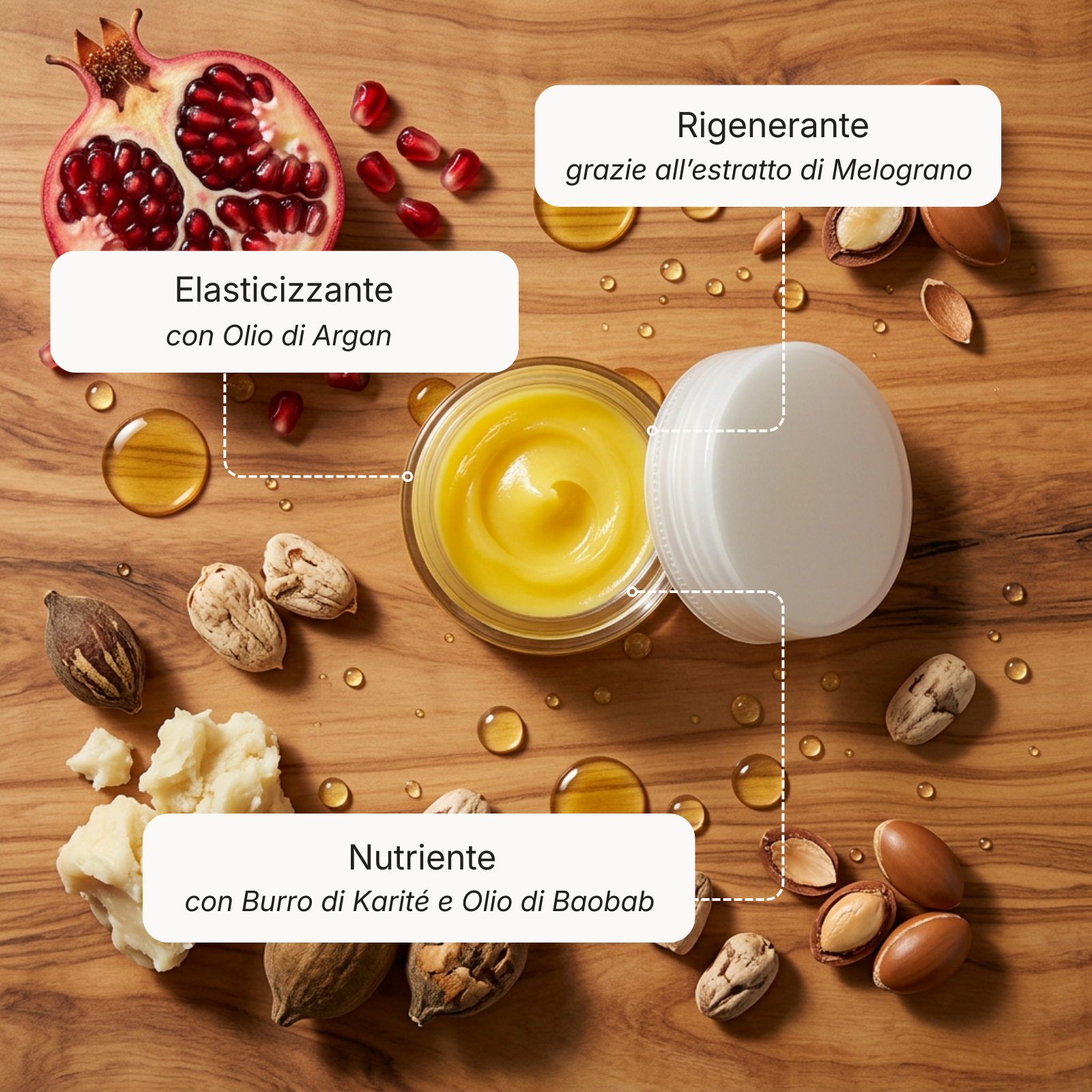 Melita maschera viso leave on Age reversing: nutrizione intensa e rigenerante