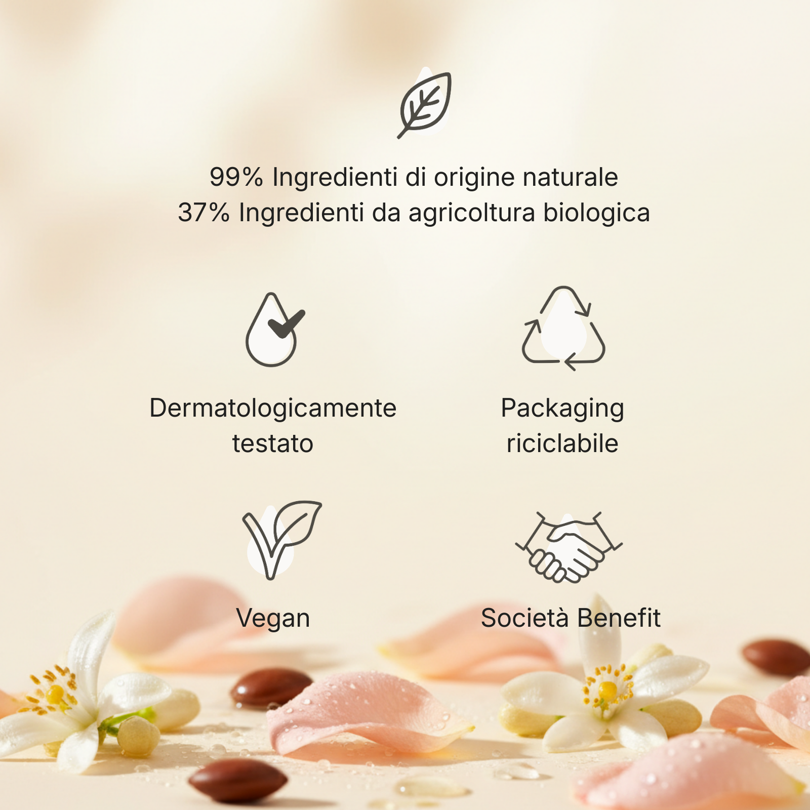 Zagara trattamento viso notte intense: con acido ialuronico, vitamina A e niacinamide