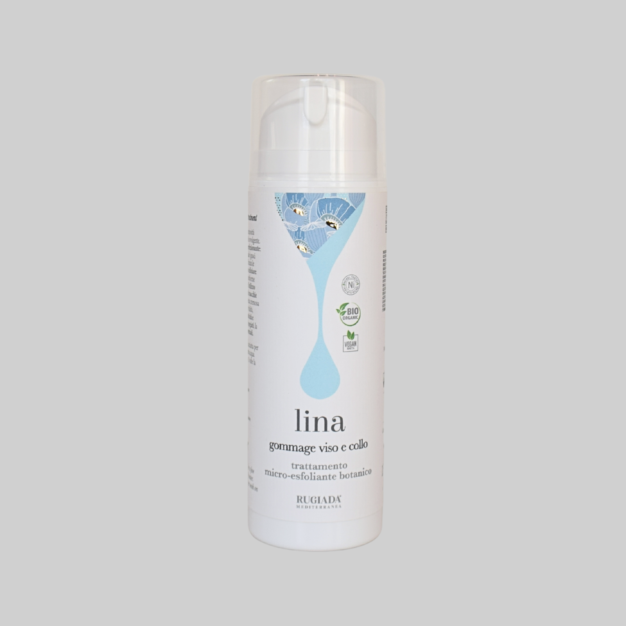 Lina gommage viso e collo - micro esfoliante botanico 150 ml